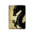 S1482 Peinture Noir dragon Etui Coque Housse pour iPad Pro 12.9 (2015,2017)