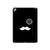S1946 Sir Mustache Minimalisme Etui Coque Housse pour iPad Pro 12.9 (2015,2017)