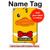 S2760 Canard Tuxedo jaune Dessin animé Etui Coque Housse pour iPad Pro 12.9 (2015,2017)