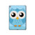 S3029 Bleu mignon Chouette Etui Coque Housse pour iPad Pro 12.9 (2015,2017)
