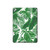 S3457 Papier Palm Monstera Etui Coque Housse pour iPad Pro 12.9 (2015,2017)