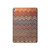 S3752 Motif de tissu en zigzag imprimé graphique Etui Coque Housse pour iPad Pro 12.9 (2015,2017)