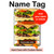 S0790 Hamburger Etui Coque Housse pour iPad 9.7 (2017,2018), iPad 6, iPad 5