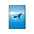 S0843 Baleine bleue Etui Coque Housse pour iPad 9.7 (2017,2018), iPad 6, iPad 5