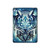 S1135 Loup avec des couteaux Roche Etui Coque Housse pour iPad 9.7 (2017,2018), iPad 6, iPad 5