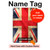 S2303 Drapeau britannique UK Millésime Etui Coque Housse pour iPad 9.7 (2017,2018), iPad 6, iPad 5