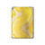 S2713 Serpent jaune imprimé graphique Peau Etui Coque Housse pour iPad 9.7 (2017,2018), iPad 6, iPad 5