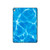 S2788 Bleu Piscine d'eau Etui Coque Housse pour iPad 9.7 (2017,2018), iPad 6, iPad 5