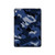 S2959 Marine Bleu Camo camouflage Etui Coque Housse pour iPad 9.7 (2017,2018), iPad 6, iPad 5