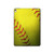 S3031 Softball balle jaune Etui Coque Housse pour iPad 9.7 (2017,2018), iPad 6, iPad 5