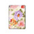S3035 Peinture douce Fleur Etui Coque Housse pour iPad 9.7 (2017,2018), iPad 6, iPad 5