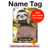 S3138 Peinture mignon bébé Sloth Etui Coque Housse pour iPad 9.7 (2017,2018), iPad 6, iPad 5