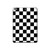 S1611 Échiquier Damier Noir Blanc Etui Coque Housse pour iPad Pro 10.5, iPad Air (2019, 3rd)