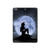 S2668 Silhouette sirène Lune Nuit Etui Coque Housse pour iPad Pro 10.5, iPad Air (2019, 3rd)