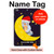 S2849 Mignon Lune Nuit Sleepy Chouette Etui Coque Housse pour iPad Pro 10.5, iPad Air (2019, 3rd)