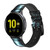 CA0095 crâne soldat Bracelet de montre intelligente en cuir et silicone pour Samsung Galaxy Watch, Gear, Active