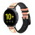CA0103 Art enceinte Bracelet de montre intelligente en cuir et silicone pour Samsung Galaxy Watch, Gear, Active