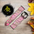CA0325 Fleur rose Amandier Van Gogh Bracelet de montre intelligente en cuir et silicone pour Samsung Galaxy Watch, Gear, Active