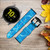 CA0440 Bleu Piscine d'eau Bracelet de montre intelligente en cuir et silicone pour Samsung Galaxy Watch, Gear, Active