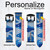 CA0526 Armée Bleu Camo Camouflage Bracelet de montre intelligente en cuir et silicone pour Samsung Galaxy Watch, Gear, Active