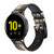 CA0717 Plan Tour Eiffel Bracelet de montre intelligente en cuir et silicone pour Samsung Galaxy Watch, Gear, Active