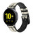 CA0769 Dessin Architectural Eiffel Bracelet de montre intelligente en cuir et silicone pour Samsung Galaxy Watch, Gear, Active