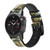 CA0016 Leonardo Da Vinci La Cène Bracelet de montre intelligente en cuir et silicone pour Garmin Smartwatch