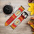 CA0438 Radio bakélite orange millésimé Bracelet de montre intelligente en cuir et silicone pour Garmin Smartwatch