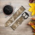 CA0654 Armée Tan Coyote Camo Désert Camouflage Bracelet de montre intelligente en cuir et silicone pour Garmin Smartwatch