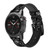 CA0734 Apollo Bleu Imprimer Bracelet de montre intelligente en cuir et silicone pour Garmin Smartwatch