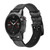 CA0744 Noir Ace Spade Bracelet de montre intelligente en cuir et silicone pour Garmin Smartwatch