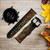 CA0044 Dragon chinois Bracelet de montre intelligente en cuir et silicone pour Fossil Smartwatch