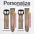 CA0078 Bois imprimé graphique Bracelet de montre intelligente en cuir et silicone pour Fossil Smartwatch