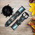 CA0095 crâne soldat Bracelet de montre intelligente en cuir et silicone pour Fossil Smartwatch
