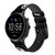 CA0163 Lune Yin-Yang Bracelet de montre intelligente en cuir et silicone pour Fossil Smartwatch