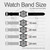 CA0200 Costume Noir Bracelet de montre intelligente en cuir et silicone pour Fossil Smartwatch