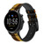 CA0318 Guerrier spartiate Casque Bracelet de montre intelligente en cuir et silicone pour Fossil Smartwatch