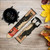 CA0422 Chat Noir Noir Chat Millésime Bracelet de montre intelligente en cuir et silicone pour Fossil Smartwatch