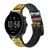 CA0430 Lovers carte de tarot Bracelet de montre intelligente en cuir et silicone pour Fossil Smartwatch