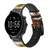 CA0470 Jukebox appareil de lecture Bracelet de montre intelligente en cuir et silicone pour Fossil Smartwatch