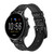 CA0773 Mots drôles Noirboard Bracelet de montre intelligente en cuir et silicone pour Fossil Smartwatch