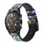 CA0076 mur de graffiti Bracelet de montre intelligente en cuir et silicone pour Wristwatch Smartwatch