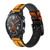 CA0107 Yoga Bracelet de montre intelligente en cuir et silicone pour Wristwatch Smartwatch