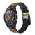 CA0120 Mûrier Van Gogh Bracelet de montre intelligente en cuir et silicone pour Wristwatch Smartwatch