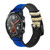 CA0123 Plage Bracelet de montre intelligente en cuir et silicone pour Wristwatch Smartwatch