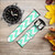 CA0199 Monnaie Chevron Zigzag Bracelet de montre intelligente en cuir et silicone pour Wristwatch Smartwatch