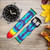 CA0211 Tie Dye Paix Bracelet de montre intelligente en cuir et silicone pour Wristwatch Smartwatch