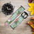 CA0235 Peinture Fleur Art Floral Bracelet de montre intelligente en cuir et silicone pour Wristwatch Smartwatch