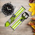 CA0268 Crocodile vert drôle d'alligator Bracelet de montre intelligente en cuir et silicone pour Wristwatch Smartwatch