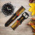 CA0318 Guerrier spartiate Casque Bracelet de montre intelligente en cuir et silicone pour Wristwatch Smartwatch